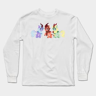 Feather Bangs fanpony kirin Long Sleeve T-Shirt